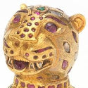 The Tiger of Mysore's gem-studded gold cat goes under the hammer