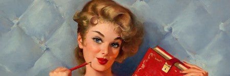 Gil Elvgren's glamour girls will lead pin-ups and pulp art