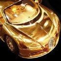 Unique Item of the Week... The £2m gold 'toy' Bugatti Veyron car