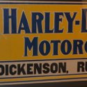 Harley-Davidson cardboard sign sells for $8,000 at Matthews Auctions