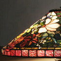 Stunning multi-coloured Joseph Porcelli lamp to light up Michaan's sale