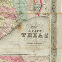 Antique Texas map by Jacob de Cordova could find $50,000 at Texana auction