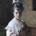 Lady in Pink, Jean De La Hoese's rare art painting, could bring $8,000 in Texas