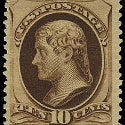 Special Printing of the 1879 Jefferson deep brown stamp could deliver $30,000