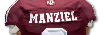 Johnny Manziel's Texas jersey up to $24,000 with SCP Auctions