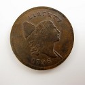 1796 Half Cent Pole coin up 363% on estimate