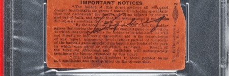 Lou Gehrig Day autograph hits the auction block at $100,000