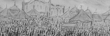 LS Lowry's Daisy Nook sketch to auction on April 14
