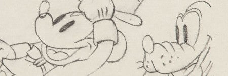 Mickey Mouse production drawings sell for $14,000 at Hake's