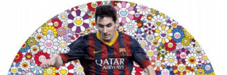 Lionel Messi charity auction features art by Hirst and Murakami
