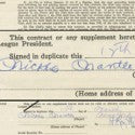 Mickey Mantle Yankees contract may see $1m in charity auction