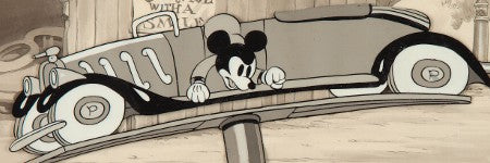 Rare Mickey Mouse animation cel comes to Heritage