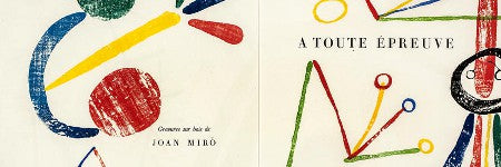 Miro's A Toute Epreuve tops Bonhams' illustrated books at $44,000