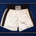 Ali-Foreman signed shorts to star in pub charity auction