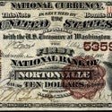 Newly discovered National Bank note to star at $90,000