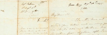 Rare Admiral Nelson letter to auction for $17,000 with Hansons