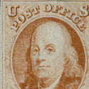 A 'unique rarity', a never-hinged 1847 brown-orange 5c stamp stars at Kelleher