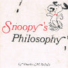 Charles Schulz (Snoopy's Philosophy) signed copy (PF47)