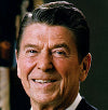 All American hero Ronald Reagan honoured in London