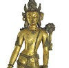Padmapani gilt bronze figure brings seven times high estimate