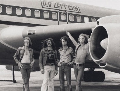 Led Zeppelin Relics LED ZEPPELIN COLLECTIBLES AND MEMORABILIA
