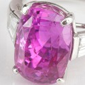 In the pink... purple-pink sapphire and diamond ring could shine at Leland Little