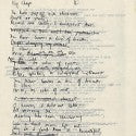 Slyvia Plath poem drafts to auction at Bonhams today