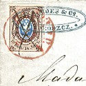 1857 10k Poland cover highlights Dr Kossoy Collection at $9,500