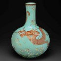 Chinese famille rose vase set for $800,000 Christie's auction