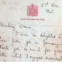 Queen Elizabeth's teenage letter for sale at $9,000