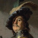 Rembrandt's portrait Bust of a Man in a Gorget and Cap stands tall at Christie's