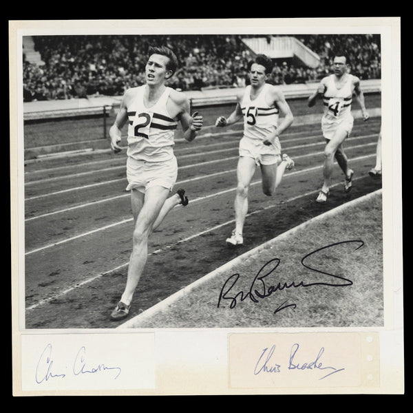 Roger Bannister signed photograph