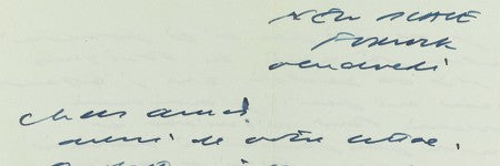Samuel Beckett letter collection auctions with 22% increase on estimate