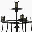 Samuel Yellin antique candelabrum highlights antique ironwork in New Jersey auction