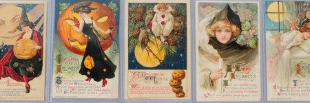 Schmucker Halloween postcards to raise $800 at Morphy Auctions