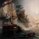 The $45,000 painting of Admiral Nelson's most glorious victory