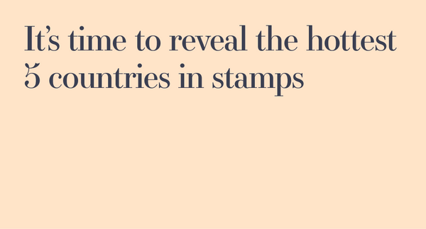 The Top 5 Selling Stamps Countries of 2023