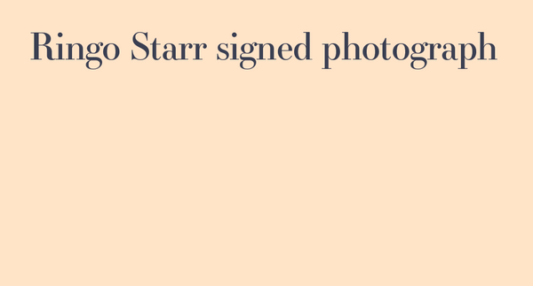 "He was quite simply the heart of the Beatles" - John Lennon