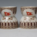No use for bailing out... antique egg cups linked to the Titanic go under the hammer