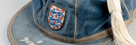 Tom Finney's England cap to see $6,000 with Graham Budd Auctions