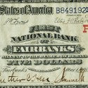 1902 $5 Fairbanks note to bring $300,000 at Heritage Auctions