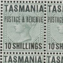 Tasmanian plate block sets itself apart from the rest at Australian colonies auction