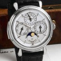 Vacheron Constantin platinum watch counts up to $218,500 at Antiquorum auction