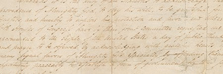 Washington's Thanksgiving Proclamation returns to the market at $8.4m