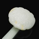 White jade ruyi sceptre valued at $233,500 in Sotheby's auction