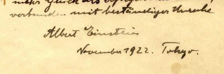 Albert Einstein’s courier tip notes soar past estimate