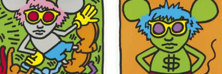 Keith Haring's Andy Mouse to headline April 23-24 sale