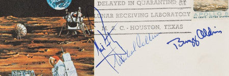 Apollo 11 crew cover estimated at $60,000 ahead of Heritage space sale