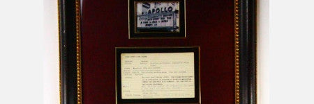 New York’s Apollo Theater cards will auction in May