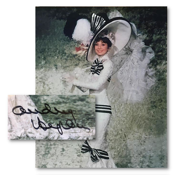 I wish they were all as good! An Audrey Hepburn signed photograph
